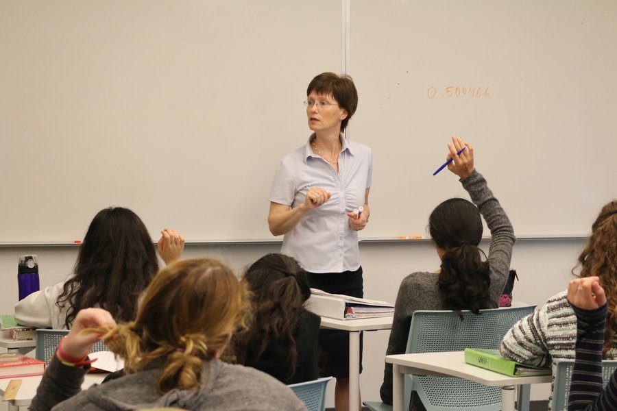 LISTENER%3A+Students+said+Ms.+Katya+Malikov+is+known+for++having+confidence+in+all+students+and+for+being+a+good+listener.++She+has+taught+at+Shalhevet+for+six+years.