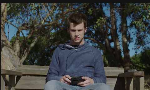 Dylan Minnette plays Clay Jensen in '13 Reasons Why' on Netflix.