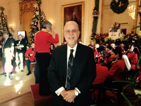 IMPRESSED: David Nimmer at the White House.  He was there when the Cuba deal was announced.